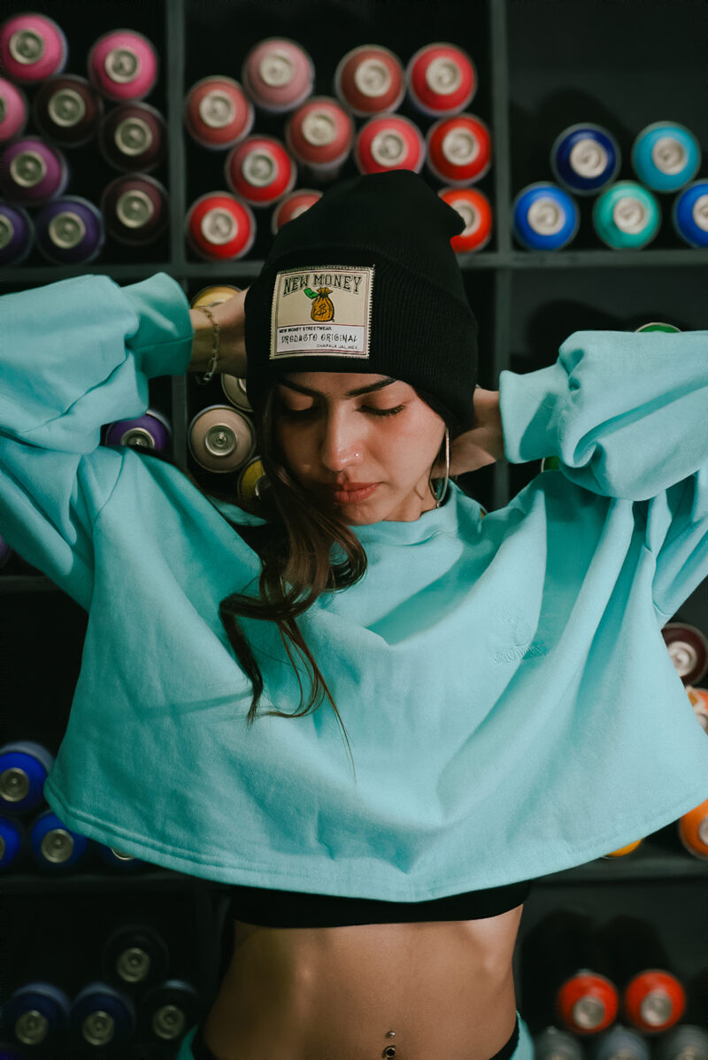 Sudadera Crop